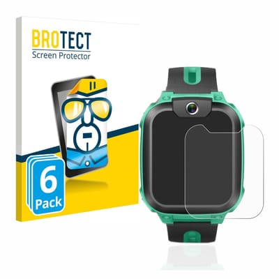 BROTECT - Screenprotector voor Imoo Watch Phone Z1 - Folie Beschermfolie transparant 6 Stuks