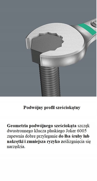 Wera Joker Ringsleutel Dubbel 10+11mm - Ideaal voor krappe ruimtes
