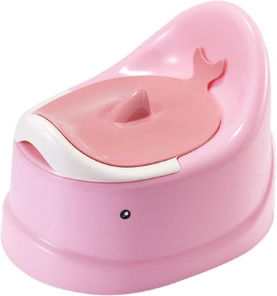Kinder Potje - Zindelijkheidstrainer - Thuis en Onderweg - Ergonomisch en Stabiel - 30 x 235 x 215 cm - roze