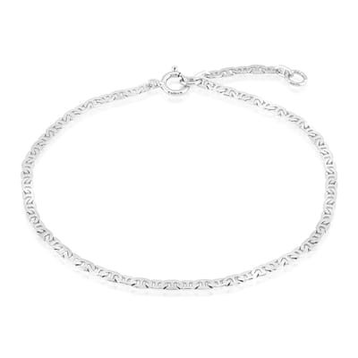 Cavill - Verstelbare Zilveren Armband - 925 Sterling Zilver Gerhodineerd - Fijn Geweven Ornament - Elegante Dames Polsband - Stijlvolle Sieraden
