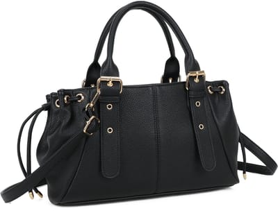 Gallantry® Dames Handtas – Schoudertas – Ruime Tas met Binnenvakken – Zwart