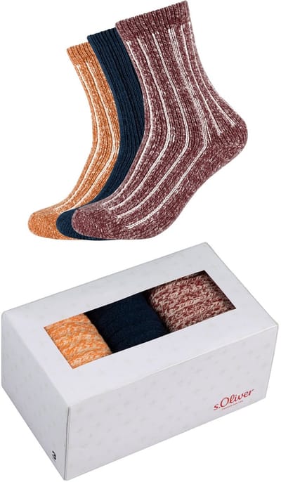 s.Oliver, unisex, duurzaam, Hygge Socks, 2 paar, sokken, katoen, comfort, verantwoordelijkheid, unisex-ontwerp, mode
