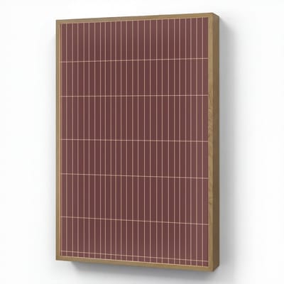 Wandlamp 60x90 cm - Oplaadbaar - Lijnen - Patroon - Bordeaux - Wandlampen binnen woonkamer - Slaapkamer lamp - Decoratieve nachtlamp - Vloerlamp draadloos