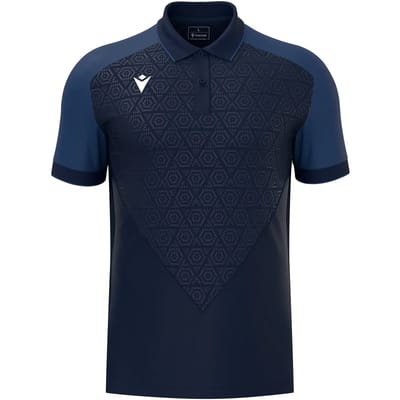 Macron Thunder Baldwin Polo Heren - Marine | Maat: M