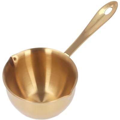 Roestvrijstalen steelpan Professionele thuis koken sauspan met schenktuiten voor melk chocolade