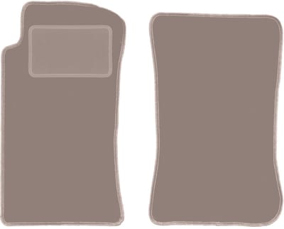 Beige velours matten voor: Mazda MX-5 I cabriolet (1989-1998)
