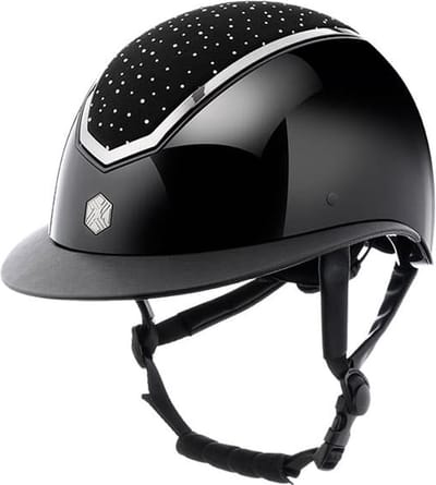 EQX Kylo Crystal Wide Peak Navy Gloss/Zilver - L