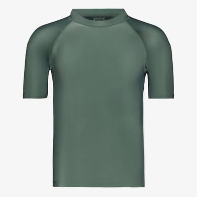 Osaga heren UV zwemshirt met korte mouwen groen - Maat M