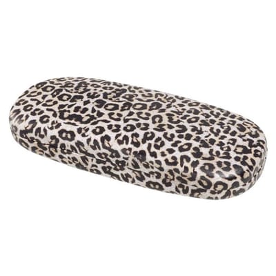 Brillenkoker Harde schaal - Brillenkoker Dames/Heren - Brillenkoker voor op reis - Brillenkoker met reinigingsdoek - Duurzaam PU-leer - Bescherming tegen slijtage - Brillenetui