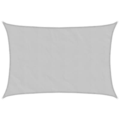 vidaXL - Zonnezeil - 3x2 - m - 100% - polyester - oxford - lichtgrijs
