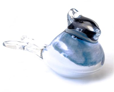 Loranto - Mini urn Vogel - Vogel Urn - Urnen voor thuis - Glasurn