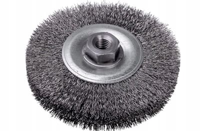 Stalen Schijfborstel 120mm M14 - Verwijder Verf & Roest