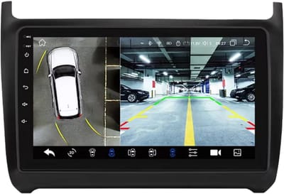 Autoradio bluetooth met camera - Carplay - Voor VW Polo 5 (2008-2020) - Geschikt voor Apple en Android - Stereo - Navigatie - Navigatiesysteem auto