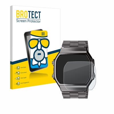 BROTECT - Screenprotector voor Casio A168WEGG-1BEF - Folie Beschermfolie Beschermglas matte