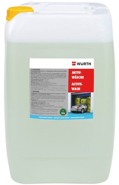 Wurth - Reinigingsconcentraat actiefshampoo - Reinigingsconcentraat actiefshampoo x 1 st Inhoud 25 l - Gevaar H318, H208, H302, H315, H412, H319, H301, H330, H311, H314, H317, H400, H410, H071 P280, P305 + P351, P338 + P310