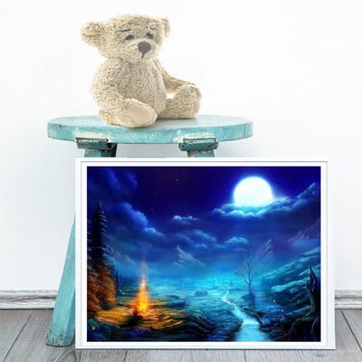 Diamantmozaïek schilderachtige diamant borduurwerk plant volledige ronde foto van strass diamant kunst 20X30CM