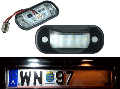 LED Kentekenplaatverlichting met E-keurmerk voor Audi