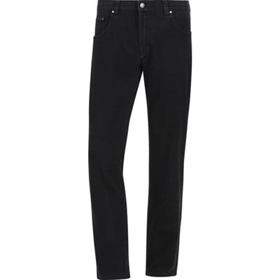 Jan Vanderstorm herren Jeans Met Lage Taille - 31 - zwart - Plus Size