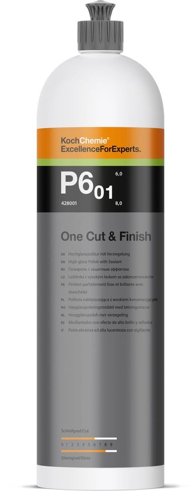 Koch Chemie P6.01 One Cut & Finish | Polish + Sealant - 1000 ml