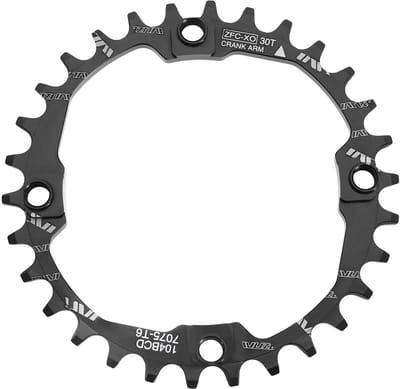 Dailygoods- Kettingblad 30T - 104BCD - Geschikt voor 8/9/10/11/12 Speed - Duurzaam 7075 Aluminium - CNC-gesneden - Antislip Tandontwerp - Fietsring