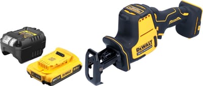 DeWalt DCS 369 D1 accu reciprozaag 18 V borstelloos + 1x accu 2,0 Ah + oplader