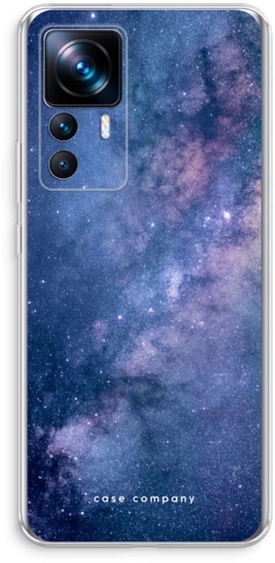 Case Company® - Hoesje geschikt voor Xiaomi 12T hoesje - Nebula - Soft Cover Telefoonhoesje - Bescherming aan alle Kanten en Schermrand