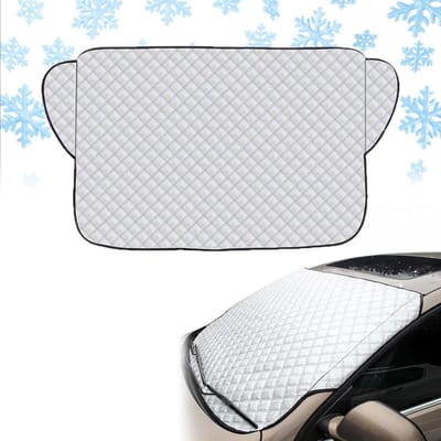 Windscreen Cover voor Winterbescherming tegen Sneeuw en Vorst - Zonnebescherming voor Auto's en Ramen
