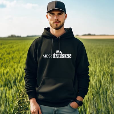 AGRIFANS® Mest Happens - Heren Hoodie - S