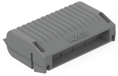 Gelbox Aansluitklemmen - Verbindingsdoos Isolatie - Veilig Elektra - Waterdichte Bescherming - 11x8x8cm - Grijs