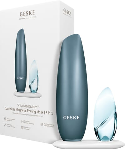 GESKE | SmartAppGuided™ Touchless Magnetisch Peeling Mask 5 in 1 | Magnetisch gezichtsmasker | Verwijdert onzuiverheden | Gezichtsmasker | Poriënreiniging | Verzorging | Gezichtmaskers