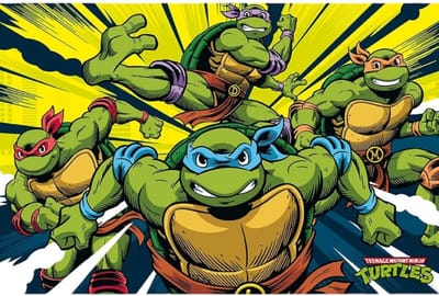 TMNT - Poster Maxi 91.5x61 - Turtles in action