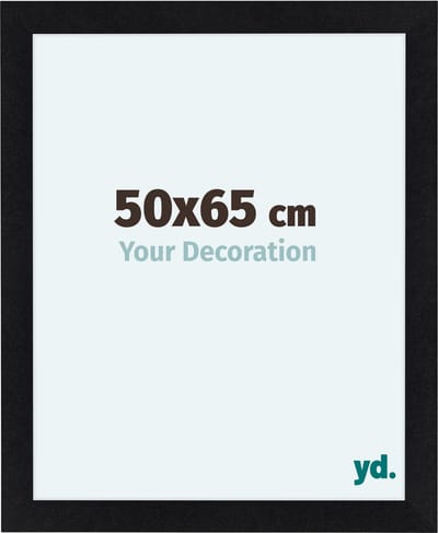 Your Decoration - Fotolijst 50x65 cm - MDF - Zwart Mat - Como