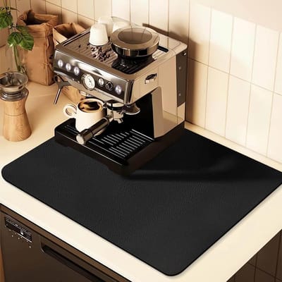 Absorberende Keukenmat 50 x 40 cm - Ideaal voor Koffiemachines, Vaat en Keukenwerkblad