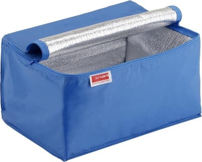 Sunware - Square koeltas blauw - voor vouwkrat 24L - 35,5 x 26,5 x 20 cm