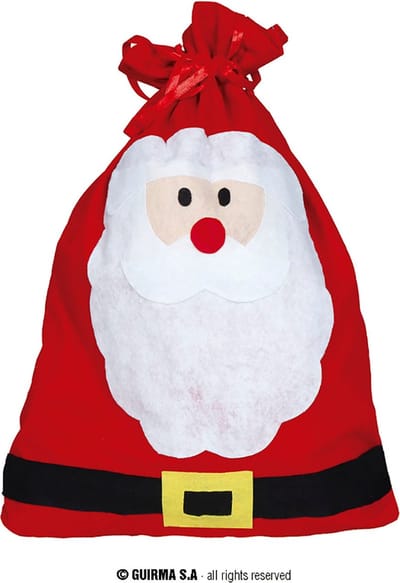 Fiestas Guirca - Zak kerstman - 50 x 70 cm
