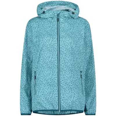 CMP Hoodie - Acqua-deep lake - Maat Damen_EU 34