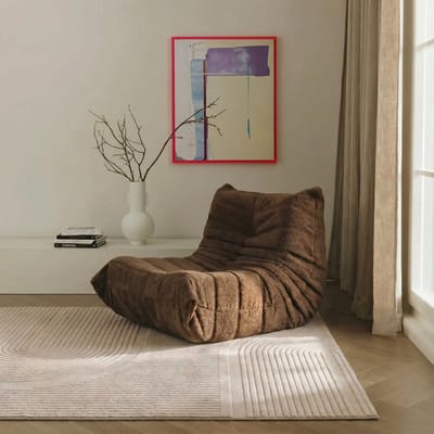 Vloerkleed Scandinavisch Wit hoog/laag Rosa Mrcarpet