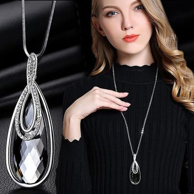 Lange kettingen en hangers voor vrouwen Maxi Collier Femme Geometrische ketting Mode ketting Statement kraag Accessoires Sieraden beige