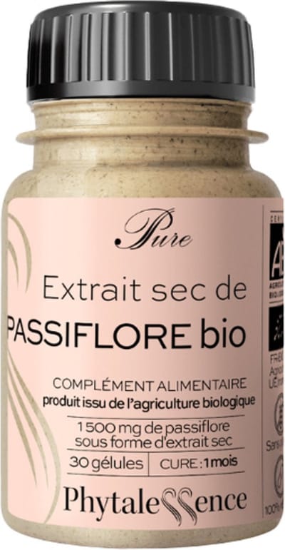 Phytalessence Puur Passiflore Biologisch 30 Capsules