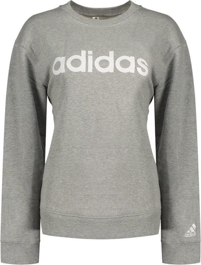 Adidas Sportswear Lin Ft Sweatshirt Grijs M Vrouw