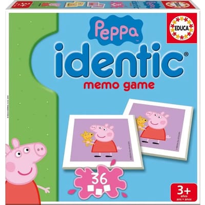 Educatieve geheugenspelletjes Peppa Pig