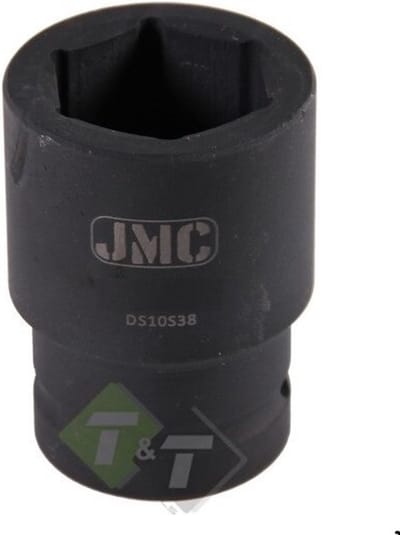 zeskant krachtdop 36 mm - 1 duims aansluiting - slagdop - impact dop - rateldop - dop - jmc