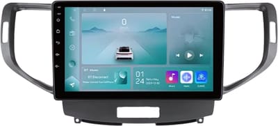 Autoradio met bluetooth - Carplay - Voor Honda Accord 8 (2008-2012) - Geschikt voor Apple en Android - Stereo - Navigatie - Navigatiesysteem auto - 1GB 32GB - 9"