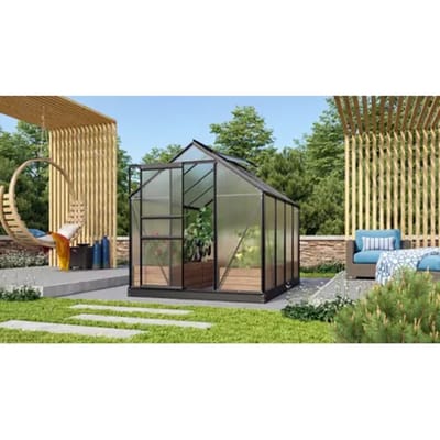 Vitavia Tuinkas Venus 5000 - Polycarbonaat 6mm - Zwart - 195x257x197cm