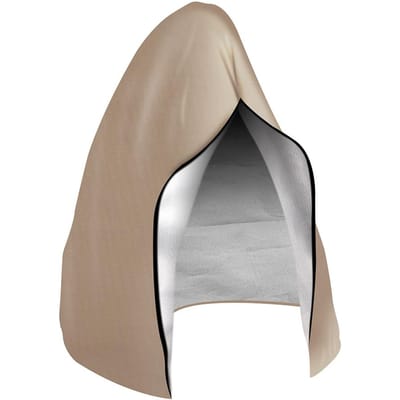 Hangstoelhoes met Rits Waterdicht Anti UV Weerbestendig Buiten Tuin Schommel Ei Stoel Zitmeubelbeschermerjavascript: 230x200CM beige