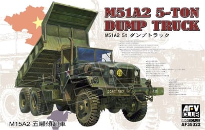 AFV Club Modelbouwpakket Militaire voertuigen - 35322 M54 M51A2 5-ton Dump Truck Plastic - 1:35 - Modelbouw