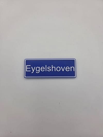 Koelkast Magneet plaatsnaam 8 X 3 CM Eygelshoven