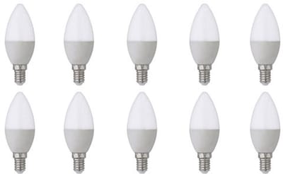 LED Lamp 10 Pack - E14 Fitting - 4W - Helder/Koud Wit 6400K