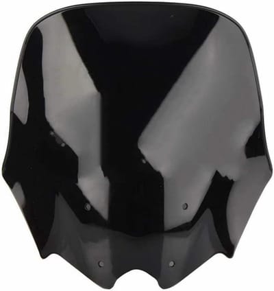 Motorfiets Windscherm - Kuipruit Deflector - Bescherming Tijdens Rijden - Extra Stevig PC Materiaal - 2.54 x 2.54 cm