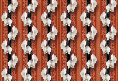 Fotobehang Flowers Floral | XL - 208cm x 146cm | 130g/m2 Vlies